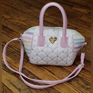 Small Betsey Johnson Rainbow Handbag